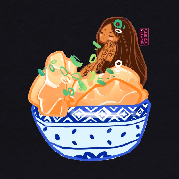 Wonton Soup Dumpling Mermaid by SinisterSquids